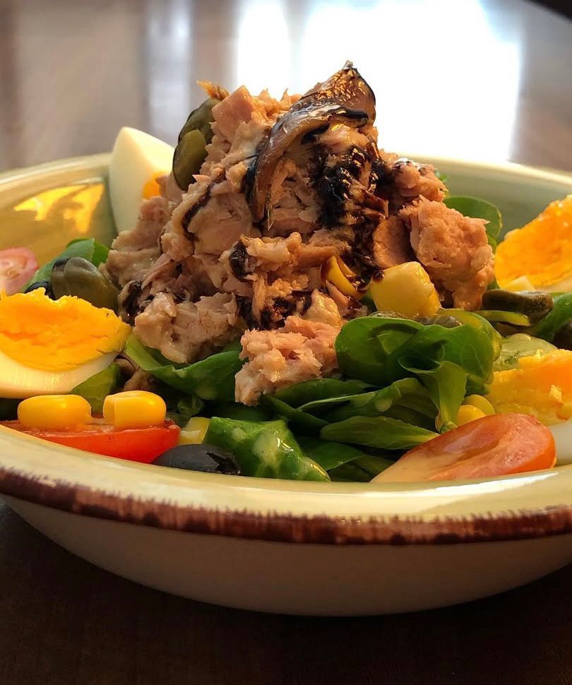 Thunfischsalat mit Gemüse